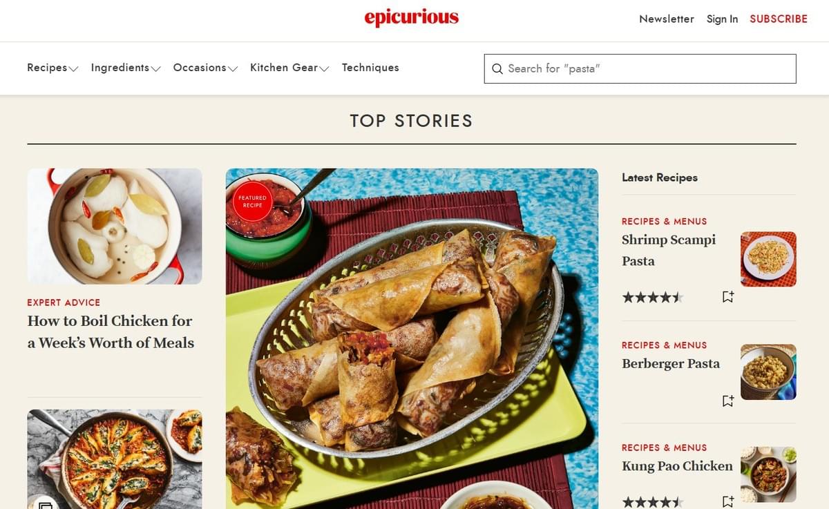 Image taken from Epicurious Image taken from Epicurious