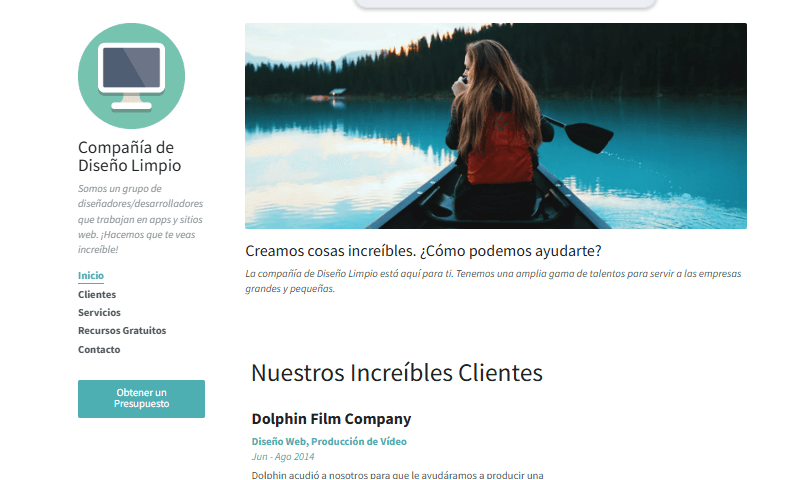 Plantilla de blog limpia de Strikingly Plantilla de blog limpia de Strikingly