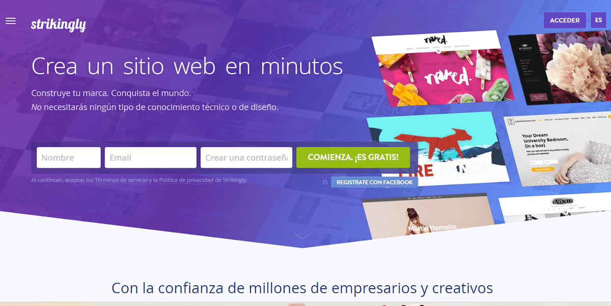 Construye tu Blog con Strikingly Construye tu Blog con Strikingly