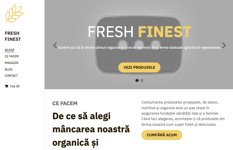 Cel mai bun șablon proaspăt Cel mai bun șablon proaspăt