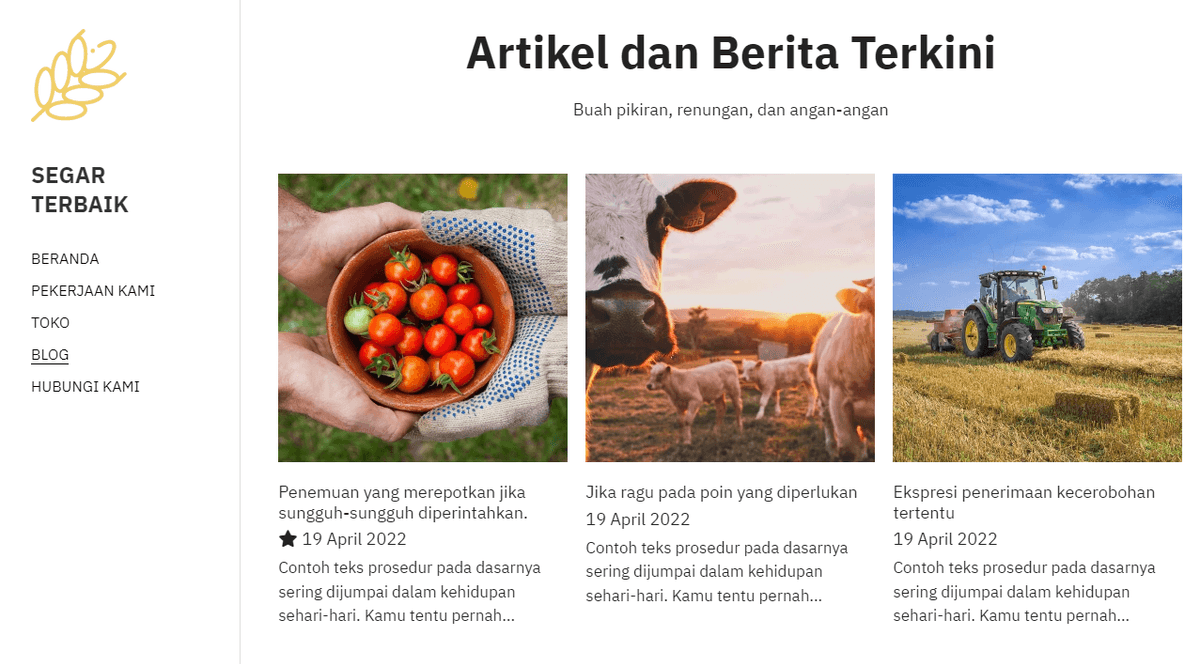 Template Toko Online Terbaik dan Terbaru dari Strikingly Template Toko Online Terbaik dan Terbaru dari Strikingly