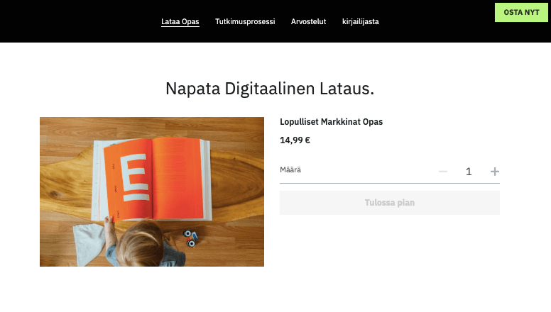 Digitaalinen latausmalli Strikinglyltä Digitaalinen latausmalli Strikinglyltä
