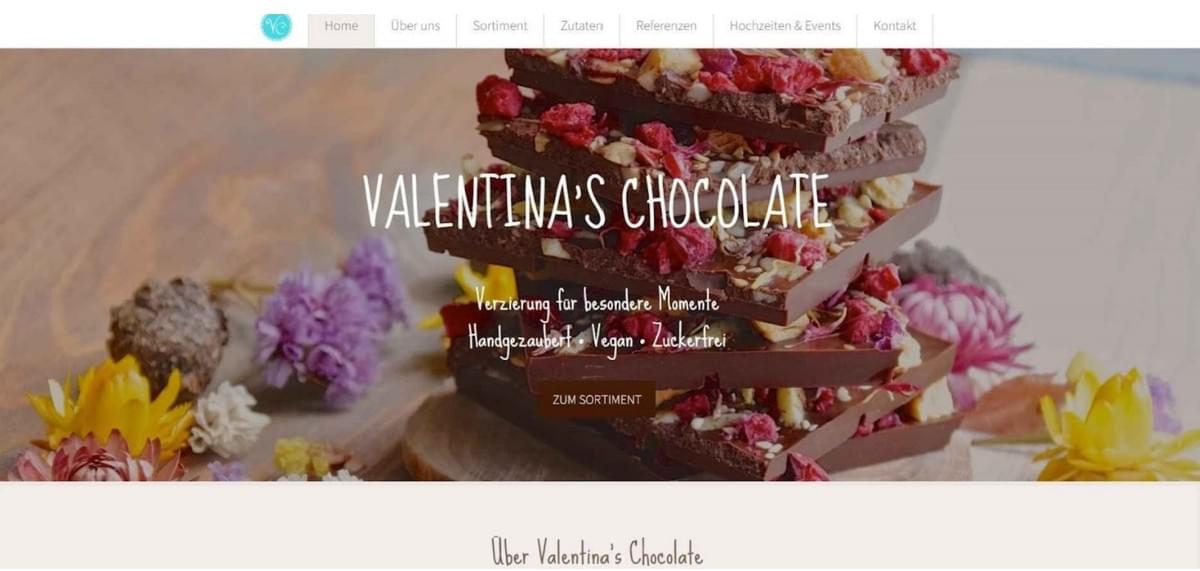 chocolateの画面 chocolateの画面