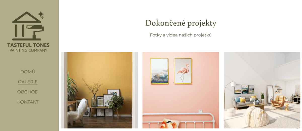 Šablona online obchodu Tasteful Tones je ideální pro online prodej Šablona online obchodu Tasteful Tones je ideální pro online prodej