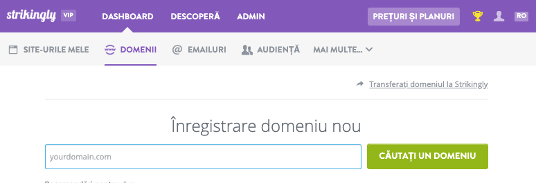 Creșteți productivitatea cu o înregistrare ușoară a domeniului pe Strikingly Creșteți productivitatea cu o înregistrare ușoară a domeniului pe Strikingly