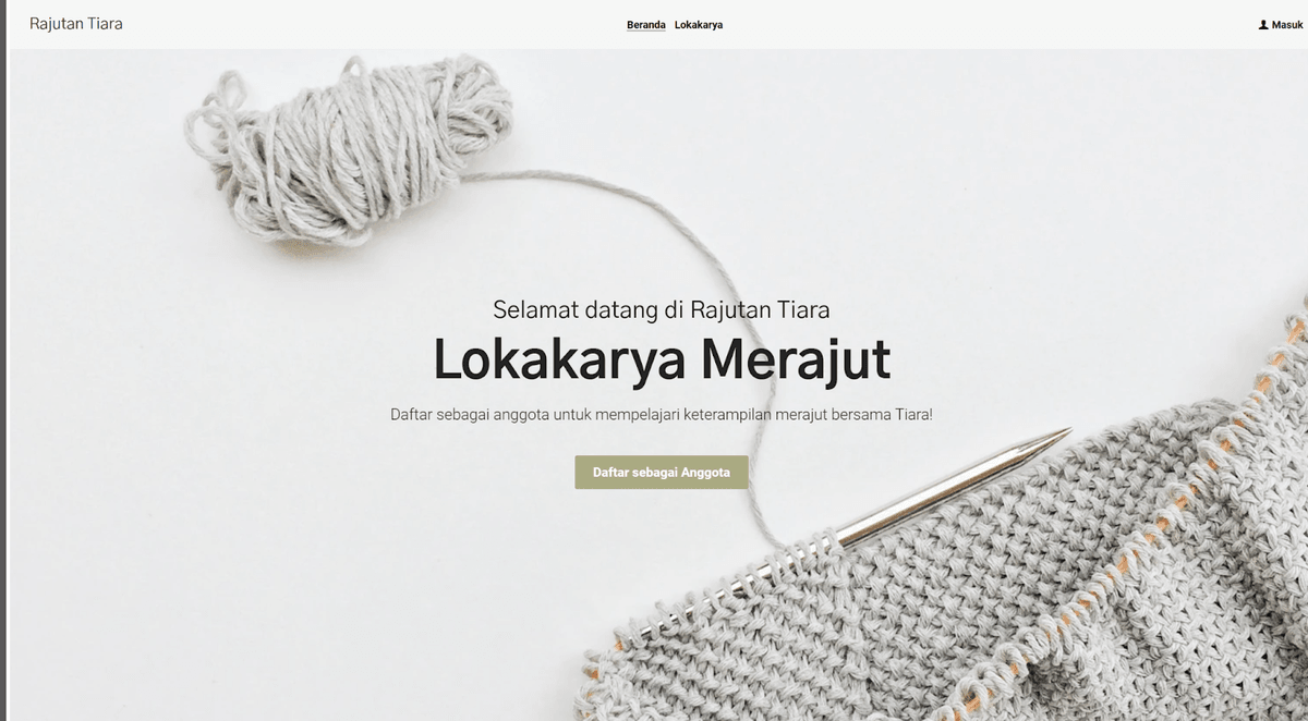 Mencolok - Templat Rajutan Carla Mencolok - Templat Rajutan Carla