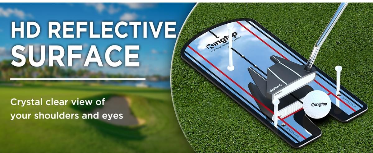 KINGTOP Golf Putting Mirror - Putting Alignment Mirror
