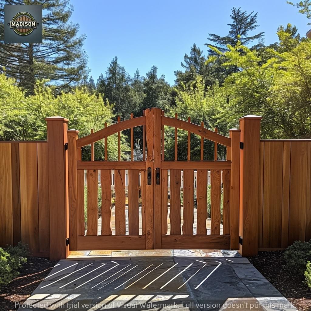 Gate by Madison Fence Company Gate by Madison Fence Company
