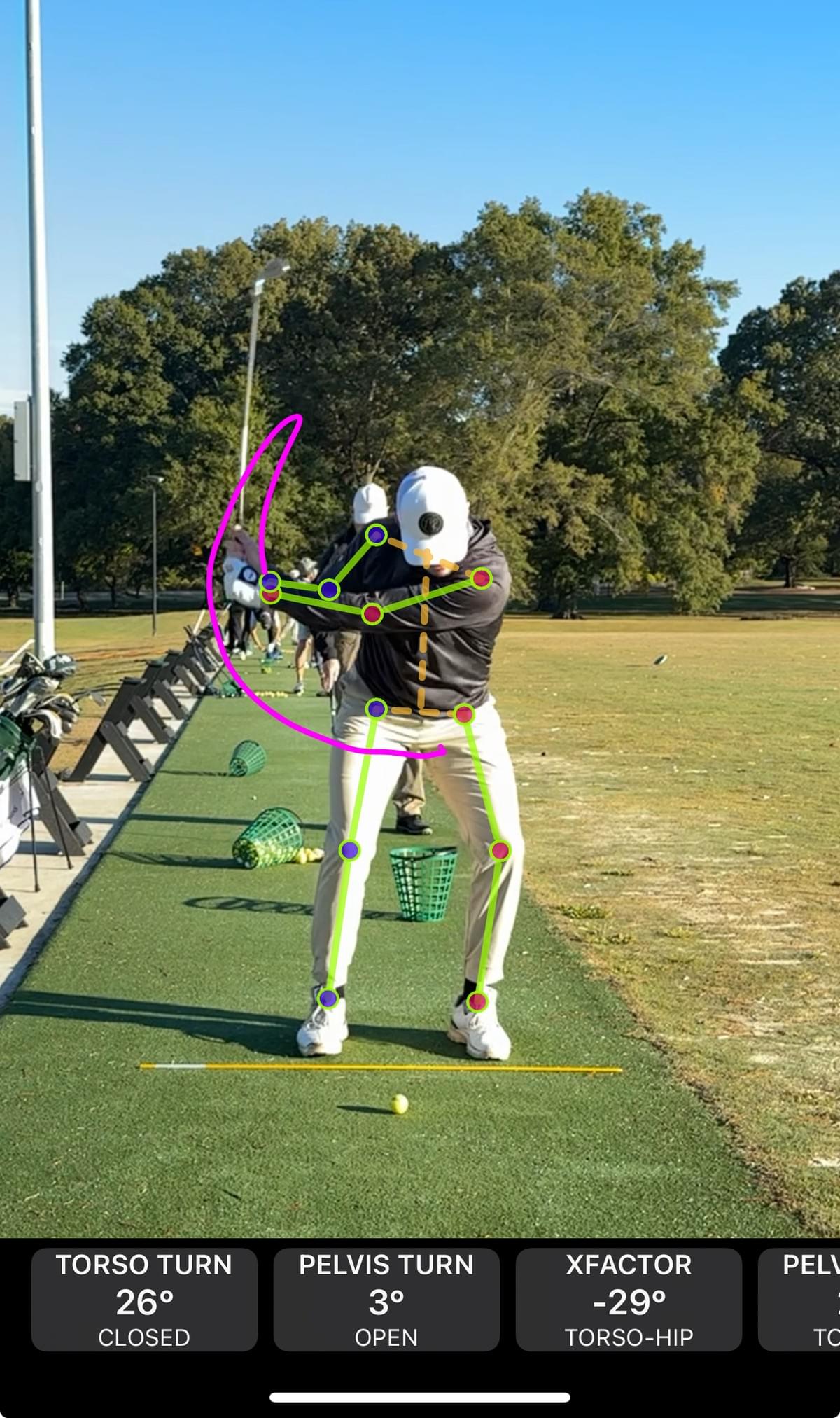 Mark Rippy teaching Rachon Johnson the "Shaft Awareness Drill" at Vantage Point Golf Center. Mark Rippy teaching Rachon Johnson the "Shaft Awareness Drill" at Vantage Point Golf Center.
