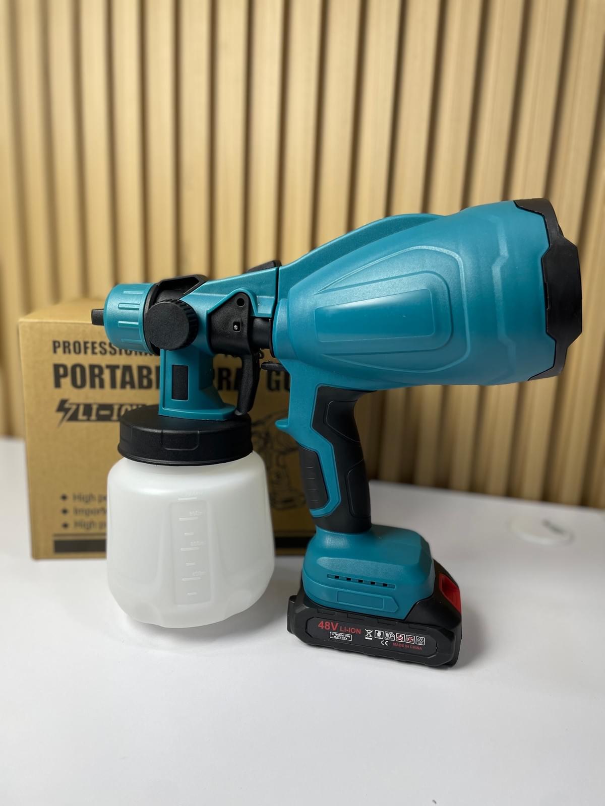 Pistola de pintura inalámbrica