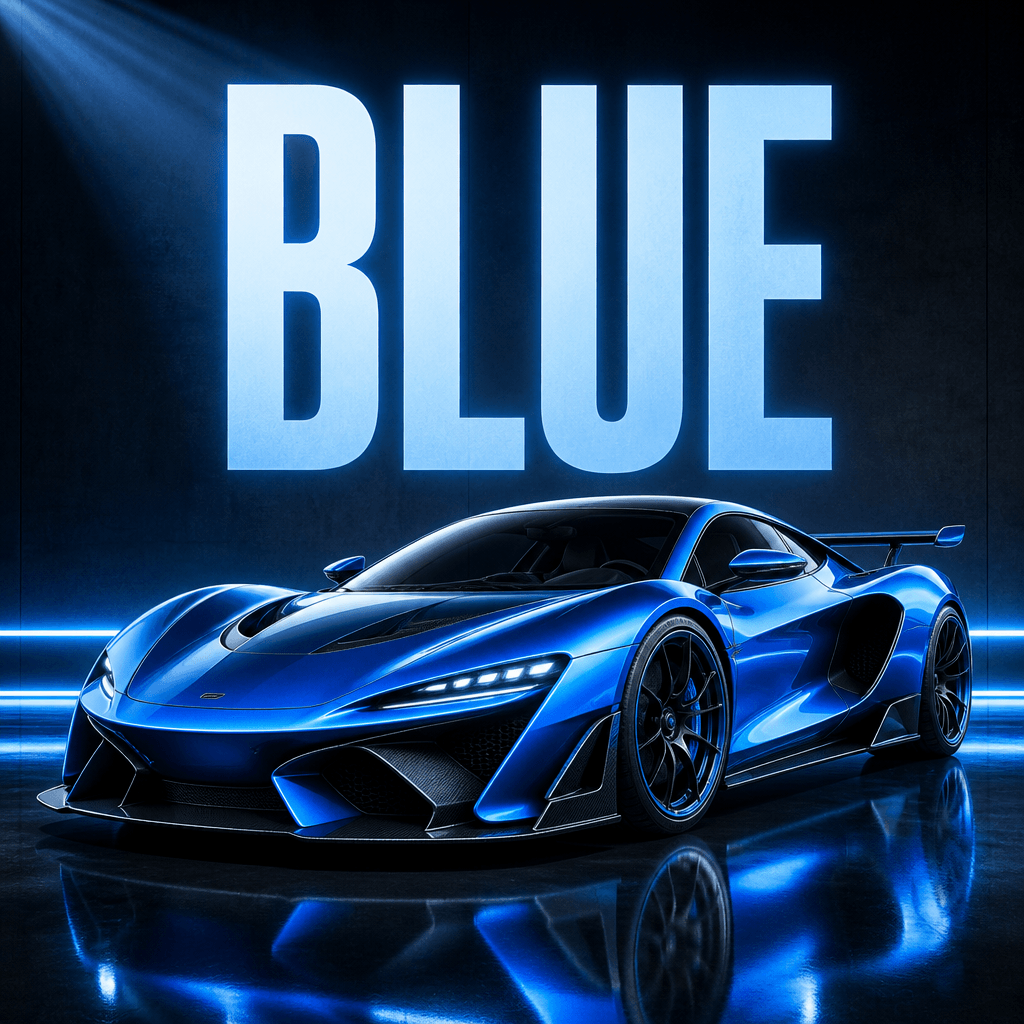 Blue Car Wraps Blue Car Wraps