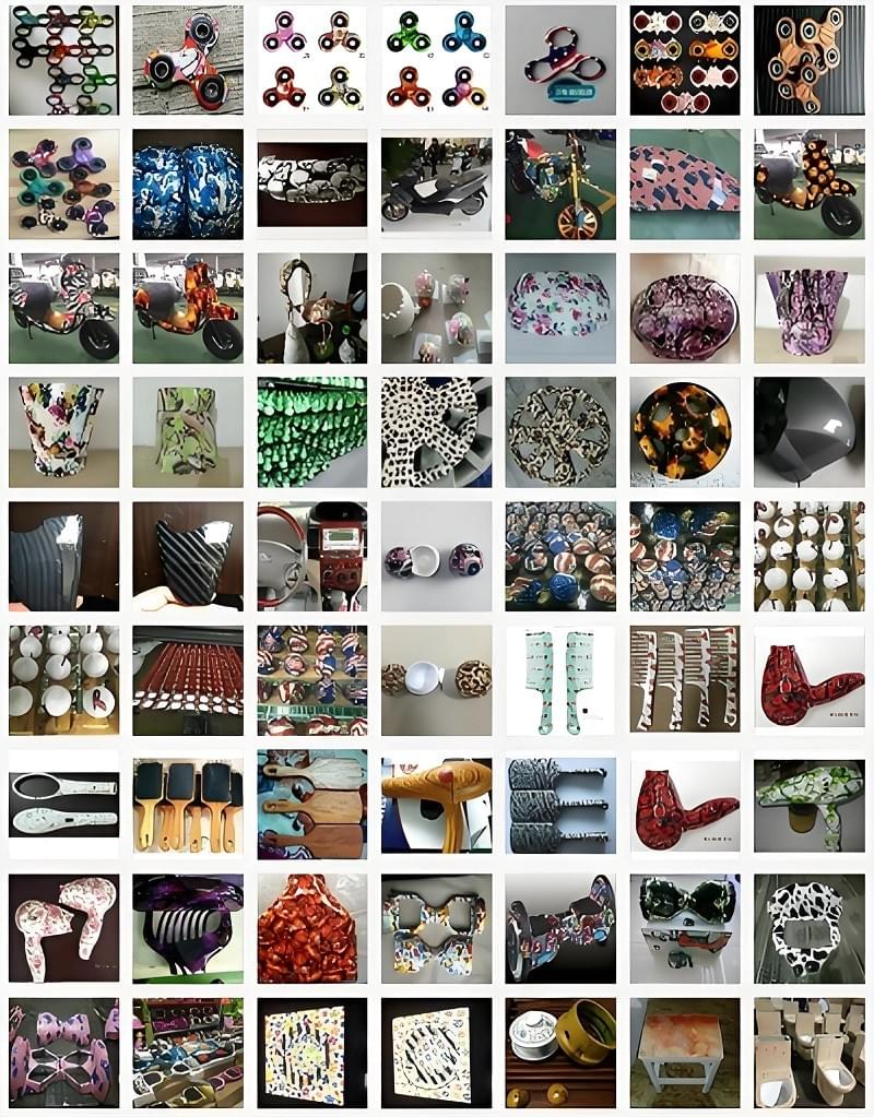 Brown Timber Camo Hydro Film MY1001