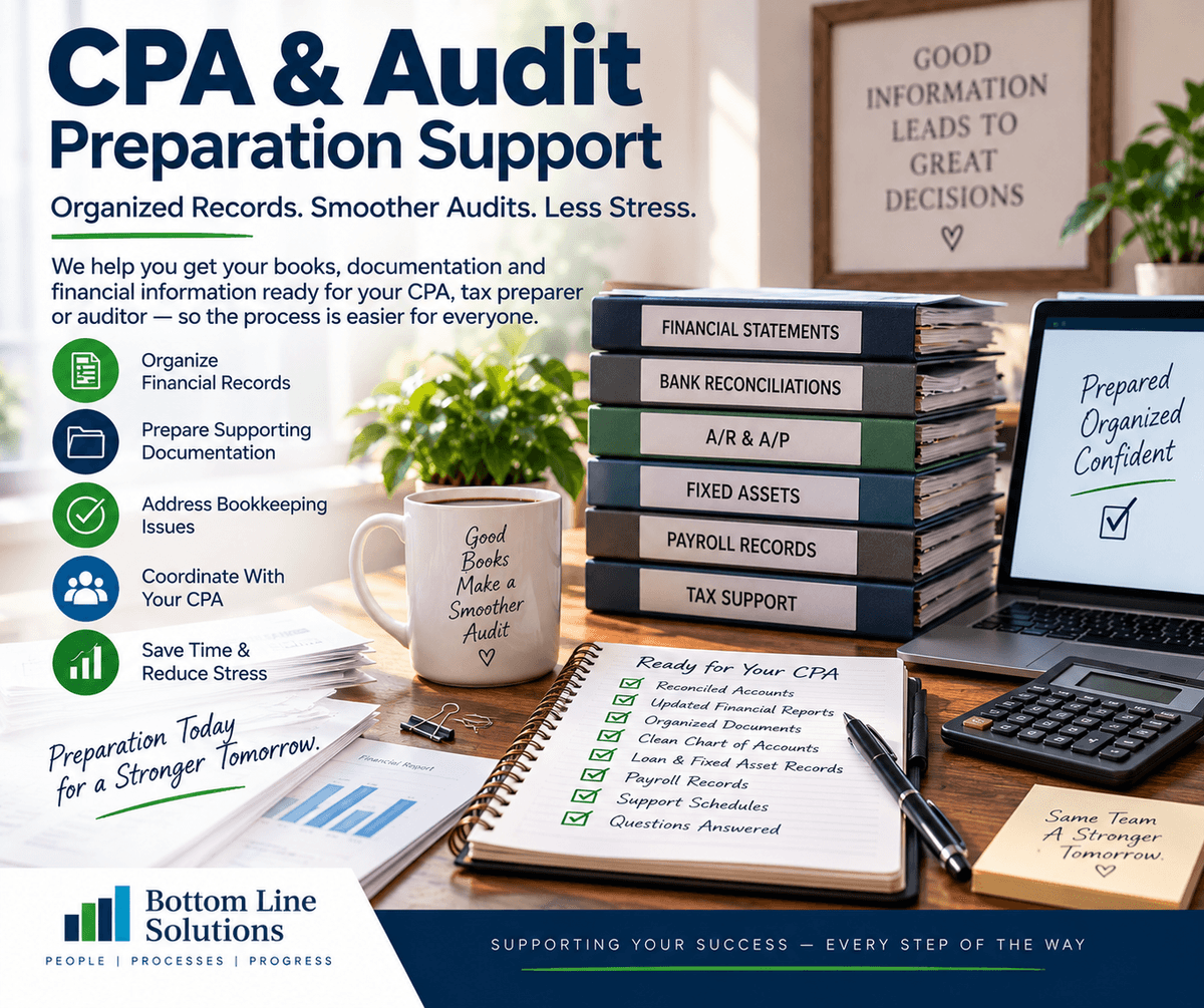 CPA and Audit Preparation support CPA and Audit Preparation support