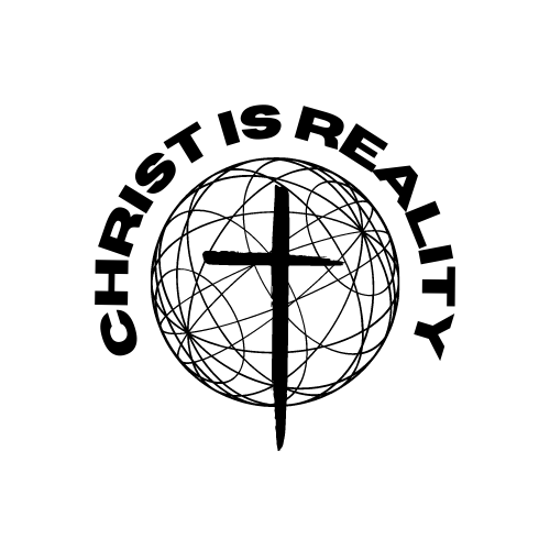 Christ is Reality logo for book. The true gospel of justification by faith. Christ is Reality logo for book. The true gospel of justification by faith.
