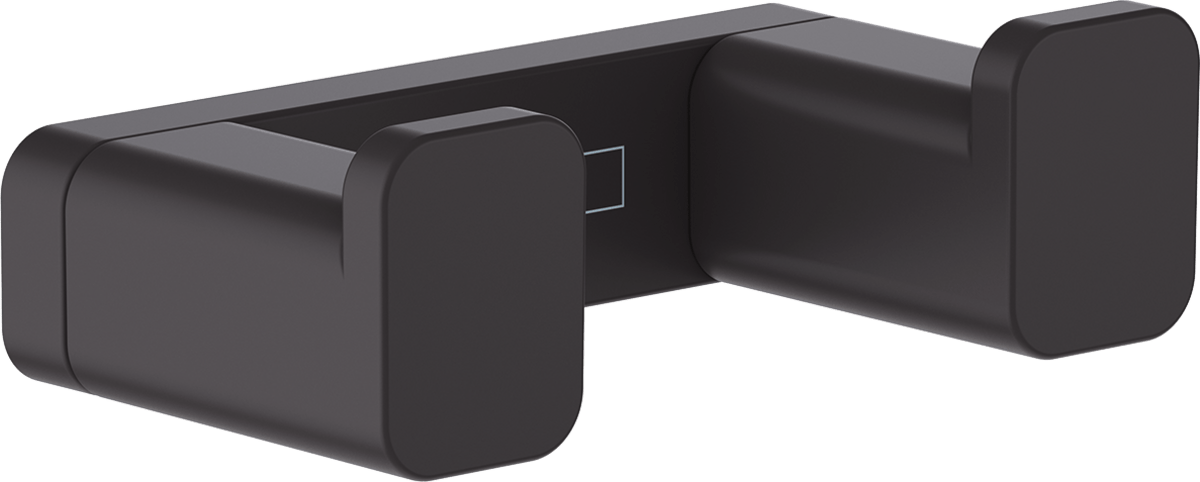 Crochet pour serviette noir Tunisie / Crochet noir pour peignoir Tunisie / Crochet double noir mat salle de bain Tunisie Crochet pour serviette noir Tunisie / Crochet noir pour peignoir Tunisie / Crochet double noir mat salle de bain Tunisie