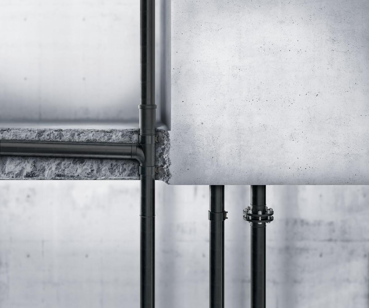 Geberit Silent PP Tunisie / Evacuation silencieuse Geberit Geberit Silent PP Tunisie / Evacuation silencieuse Geberit