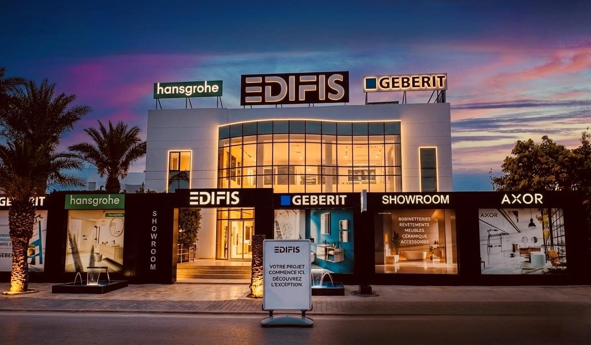 Flagship Store Edifis : représentant exclusif de Geberit, Hansgrohe, Axor, Presto et Atlas Concorde en Tunisie Flagship Store Edifis : représentant exclusif de Geberit, Hansgrohe, Axor, Presto et Atlas Concorde en Tunisie
