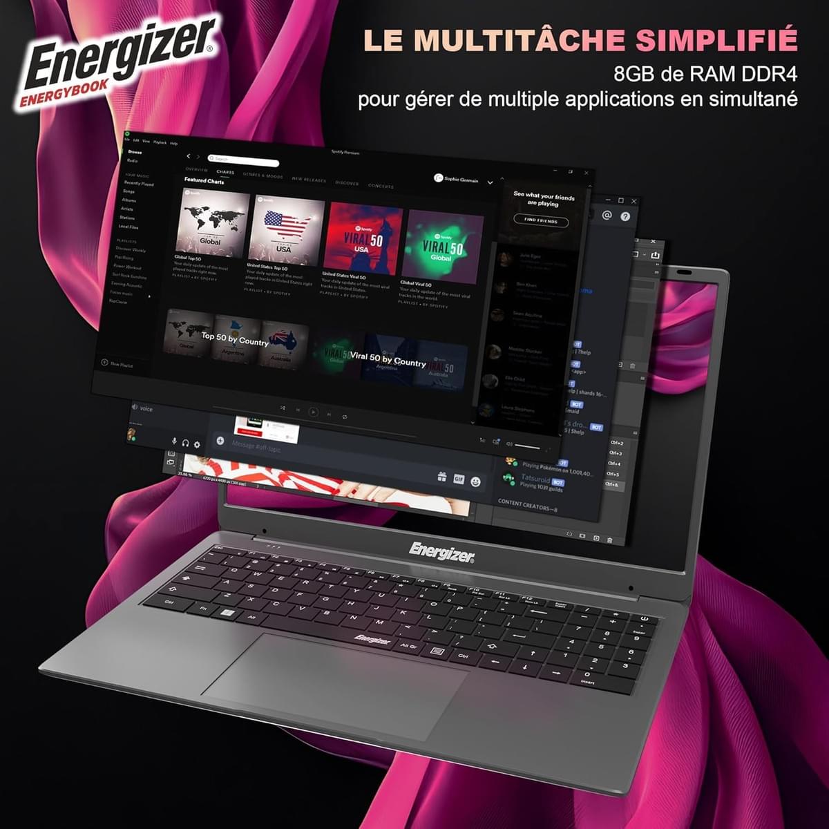 PC PORTABLE ENERGIZER 15