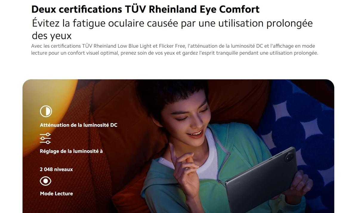 XIAOMI REDMI PAD SE 8.7 + GARANTIE GOLD 6/128GO WIFI RE