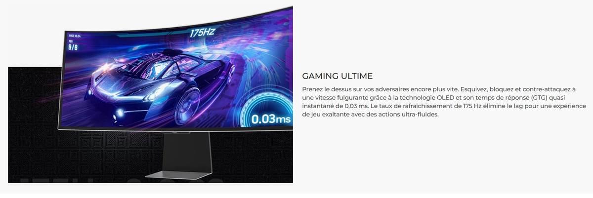 ÉCRAN PC SAMSUNG INCURVE 34