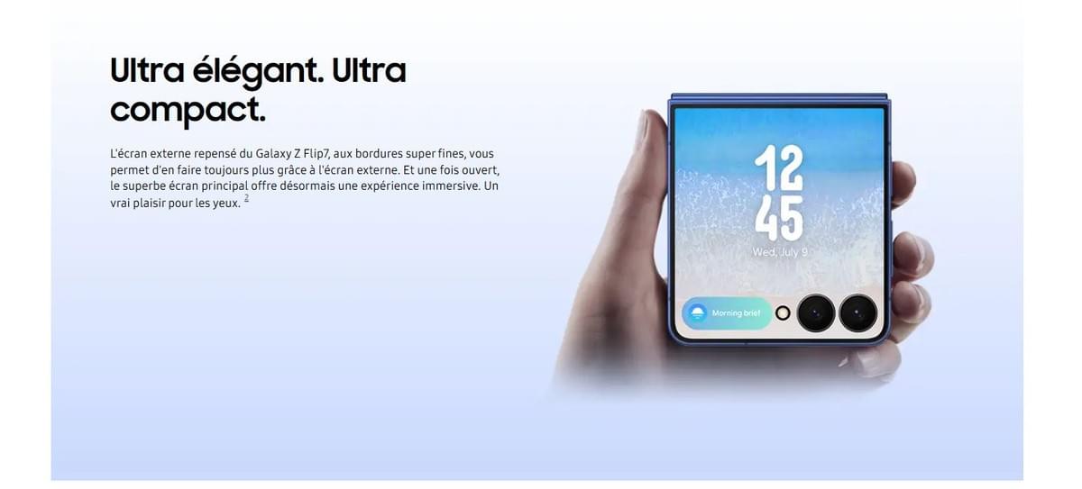 SAMSUNG GALAXY Z FLIP 7 6.9