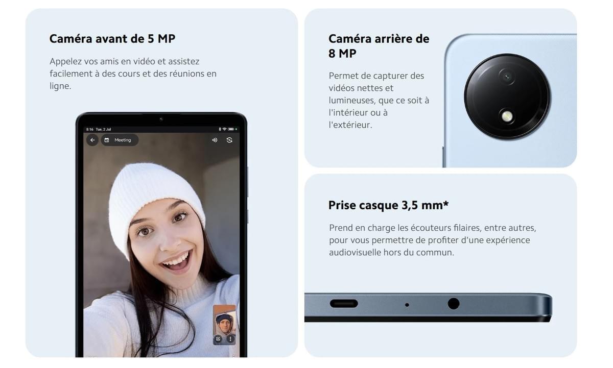 XIAOMI REDMI PAD SE 8.7 + GARANTIE GOLD 6/128GO WIFI RE