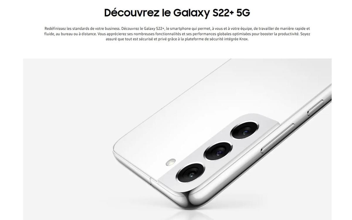 SAMSUNG GALAXY S22+ 6.6