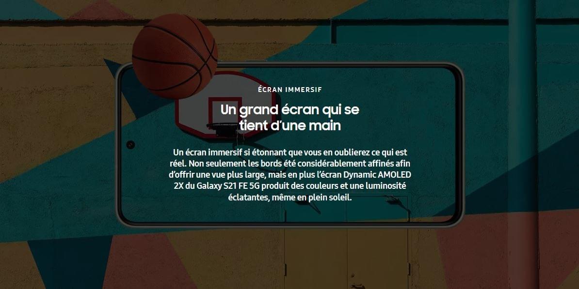 SAMSUNG GALAXY S21 FE 6.4