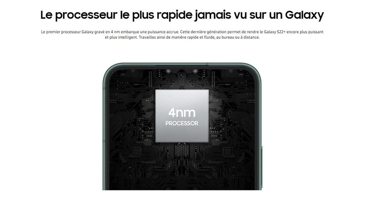 SAMSUNG GALAXY S22+ 6.6