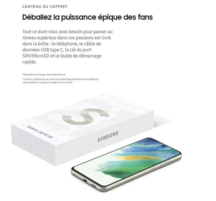 SAMSUNG GALAXY S21 FE 6.4