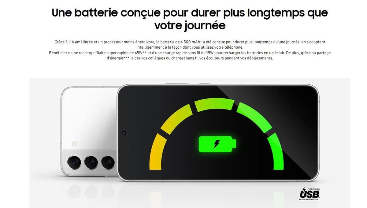 SAMSUNG GALAXY S22+ 6.6