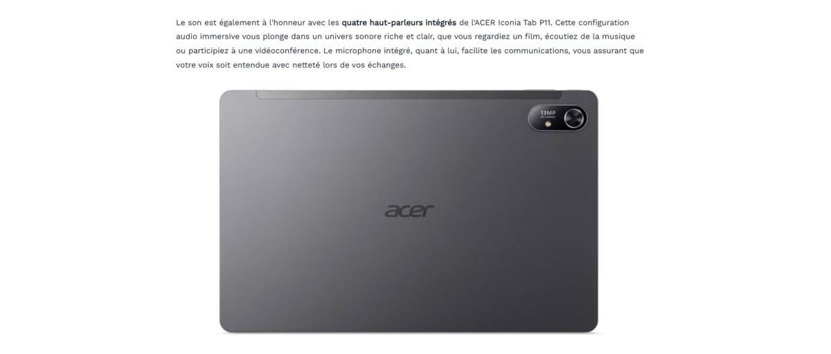 ACER ICONIA TAB P11-11 11
