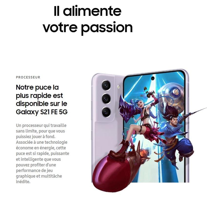 SAMSUNG GALAXY S21 FE 6.4