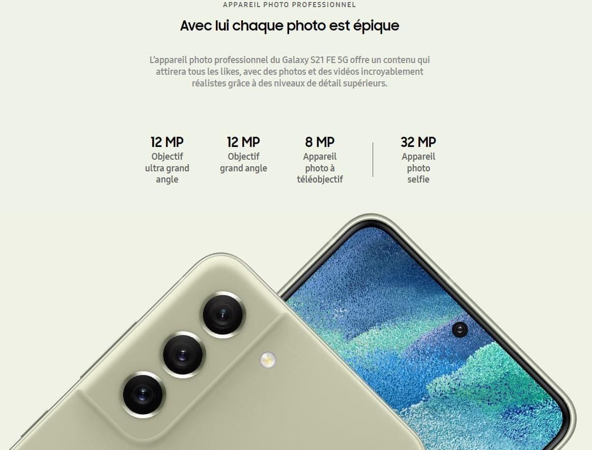 SAMSUNG GALAXY S21 FE 6.4