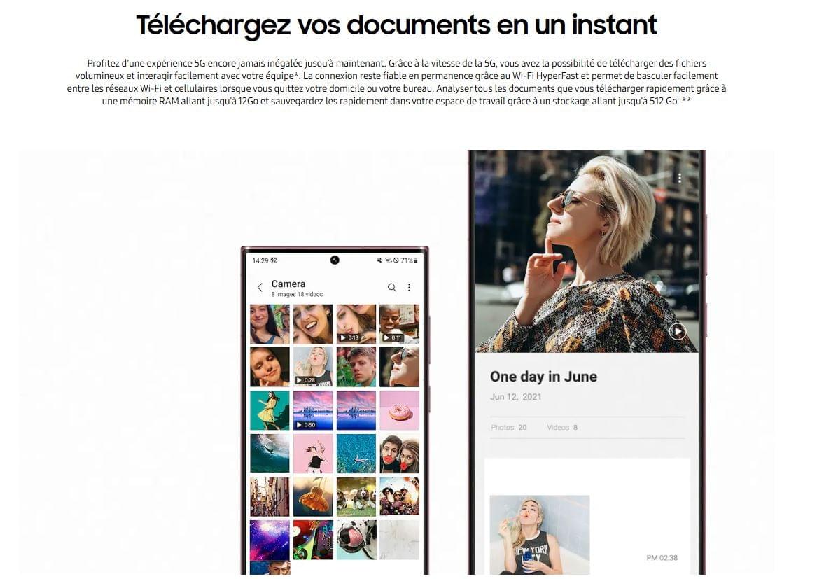 SAMSUNG GALAXY S22 ULTRA 6.8