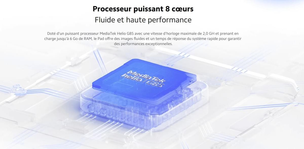 XIAOMI REDMI PAD SE 8.7 + GARANTIE GOLD 6/128GO WIFI RE