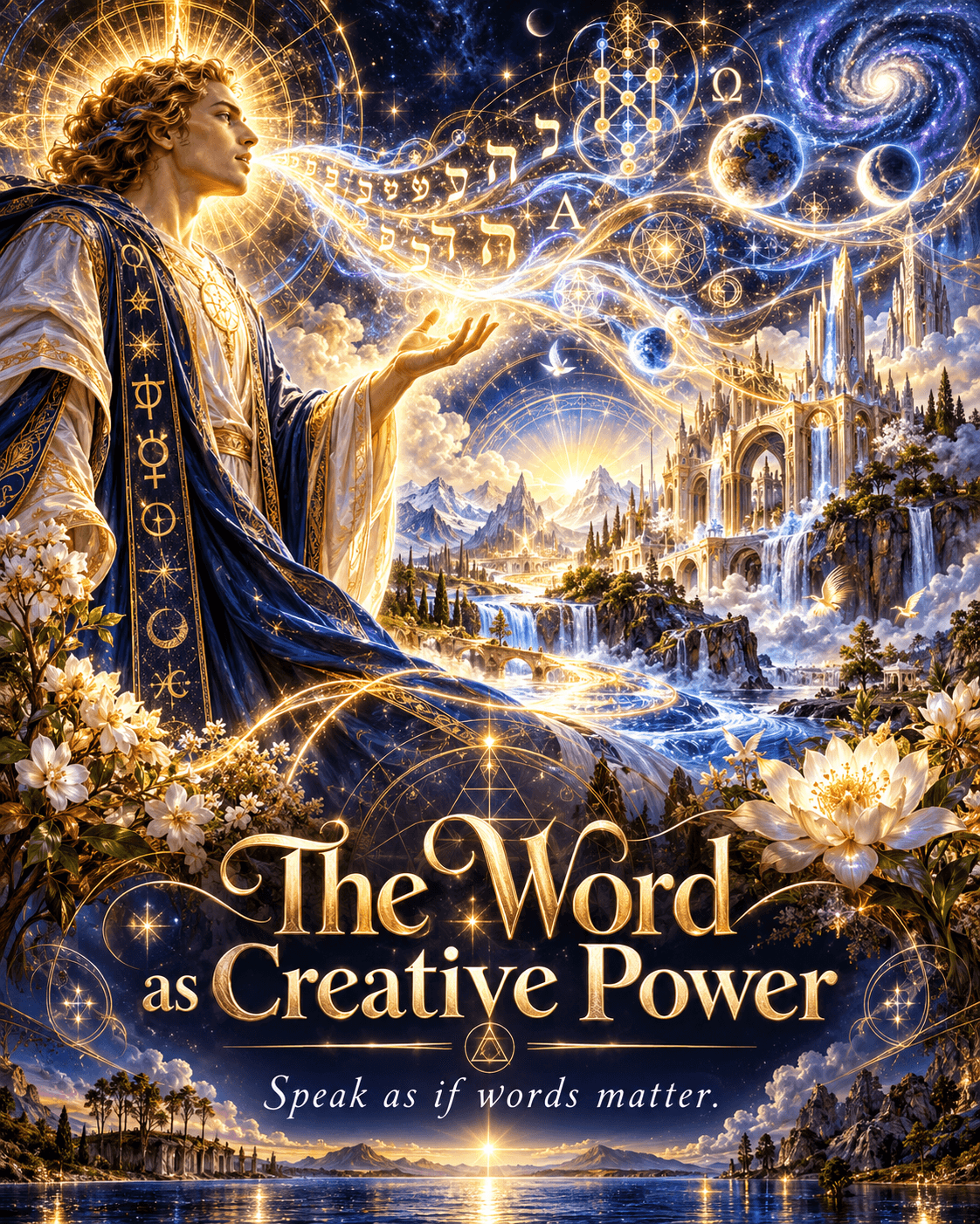 The word as creative power imagery The word as creative power imagery