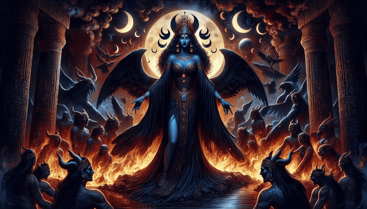 Ereshkigal-The Terrible mother who heals by destroying Ereshkigal-The Terrible mother who heals by destroying