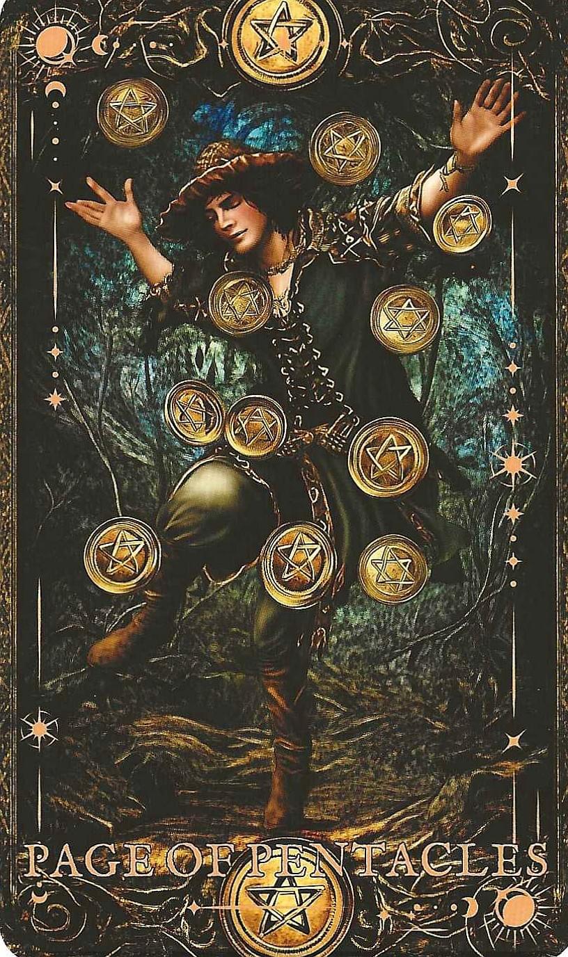 Page of Pentacles- The Arcane Tarot Page of Pentacles- The Arcane Tarot