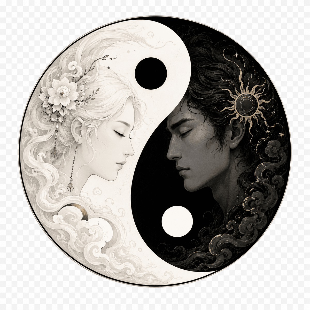 Yin Yang imagery Yin Yang imagery