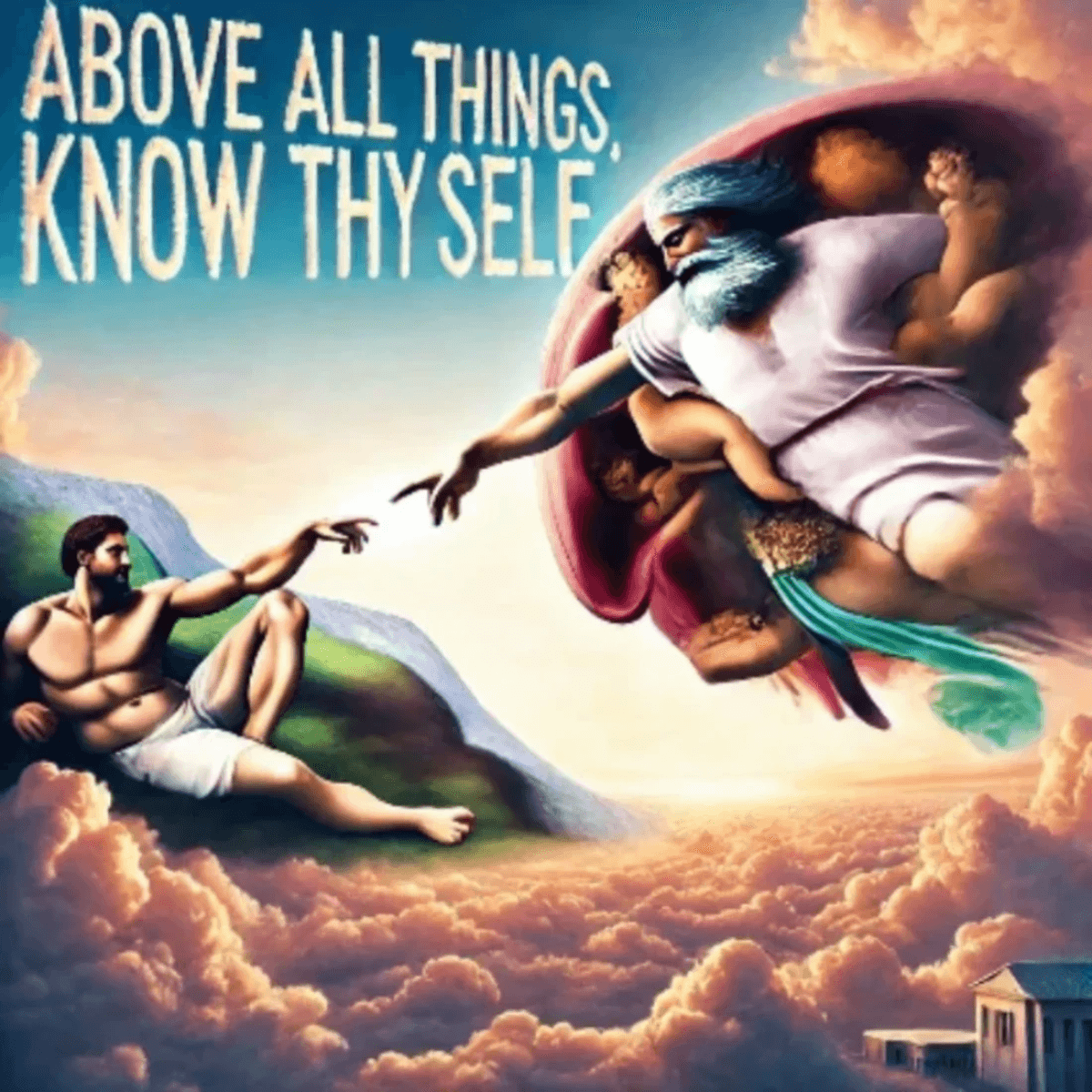 Above all things, know thyself-imagery Above all things, know thyself-imagery