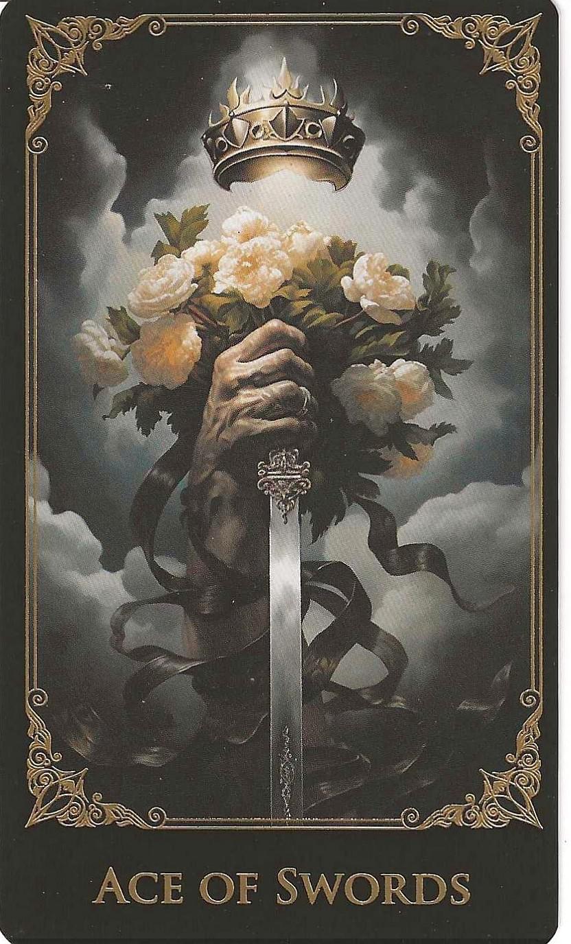 The Baroque Tarot- Ace of Swords The Baroque Tarot- Ace of Swords
