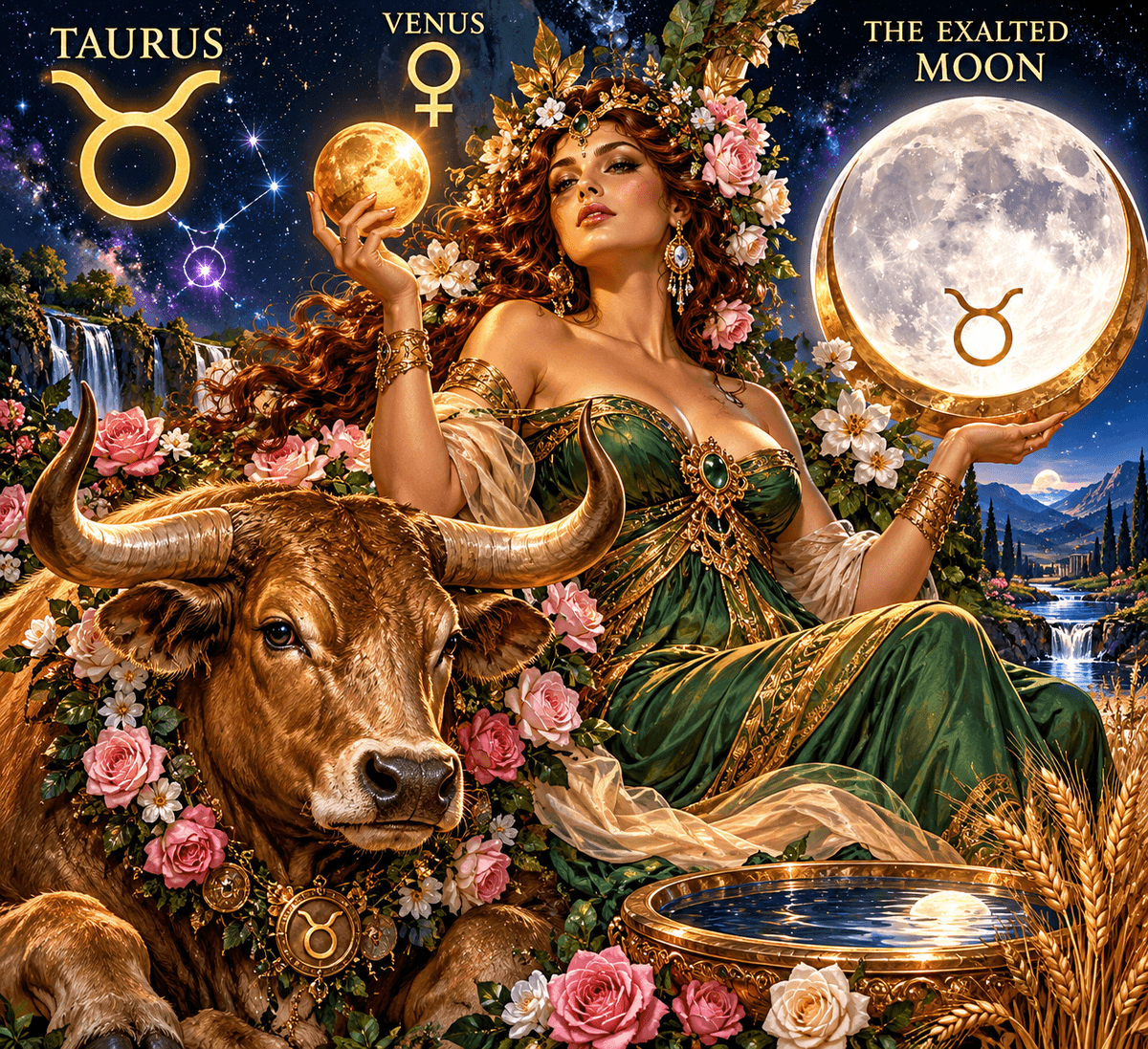 . Astrology: Taurus, Venus, and the Exalted Moon . Astrology: Taurus, Venus, and the Exalted Moon