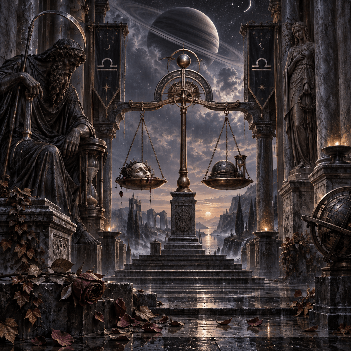 Saturn in Libra — The Architecture of Sorrow Saturn in Libra — The Architecture of Sorrow