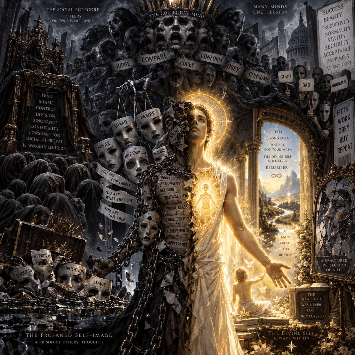 The Social Egregore and the Profaned Self-Image The Social Egregore and the Profaned Self-Image