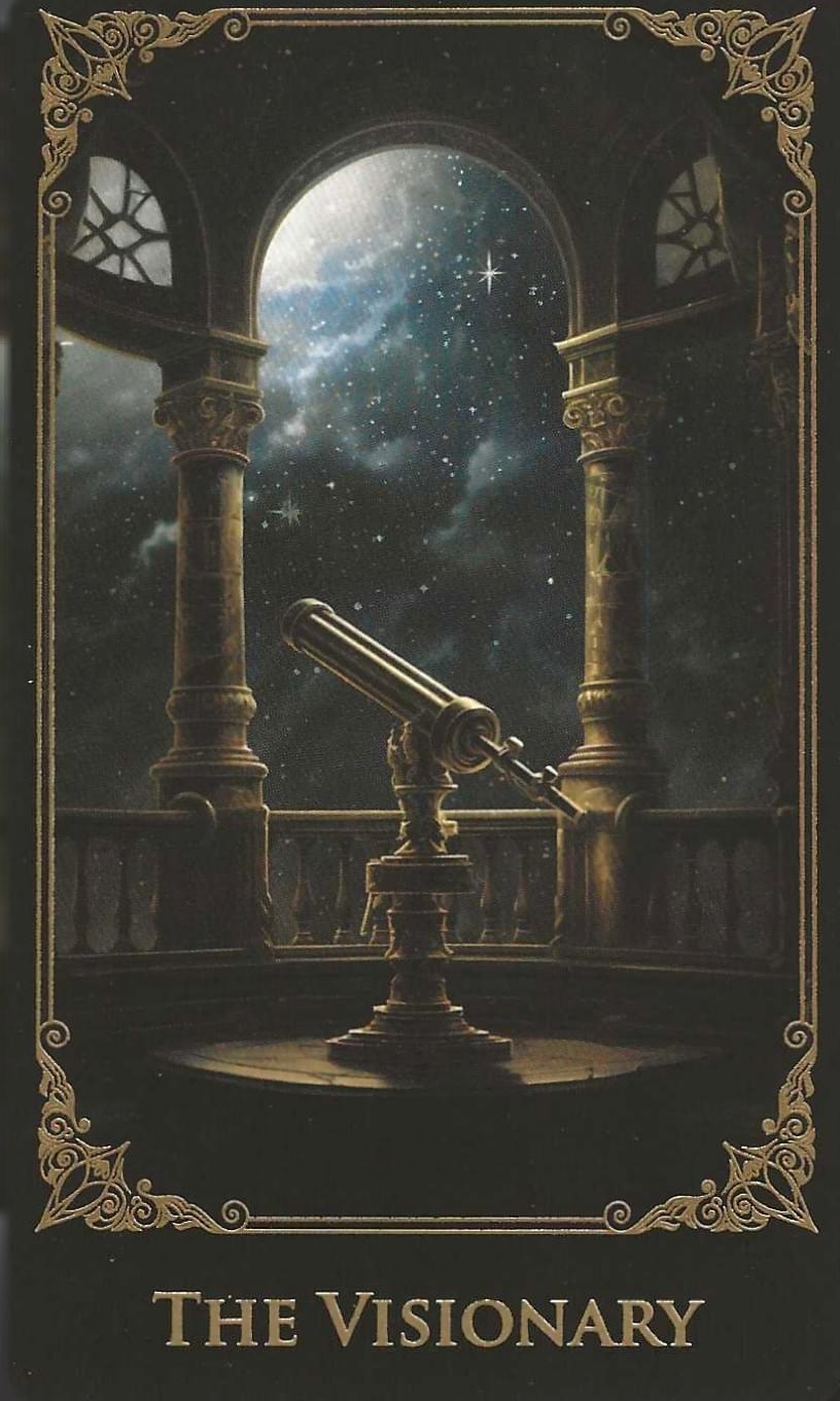 The Visionary- key22-The Baroque Tarot The Visionary- key22-The Baroque Tarot