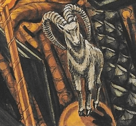 Capricorn the Astrological sign of the Goat-Thoth Tarot Queen of Disks Capricorn the Astrological sign of the Goat-Thoth Tarot Queen of Disks