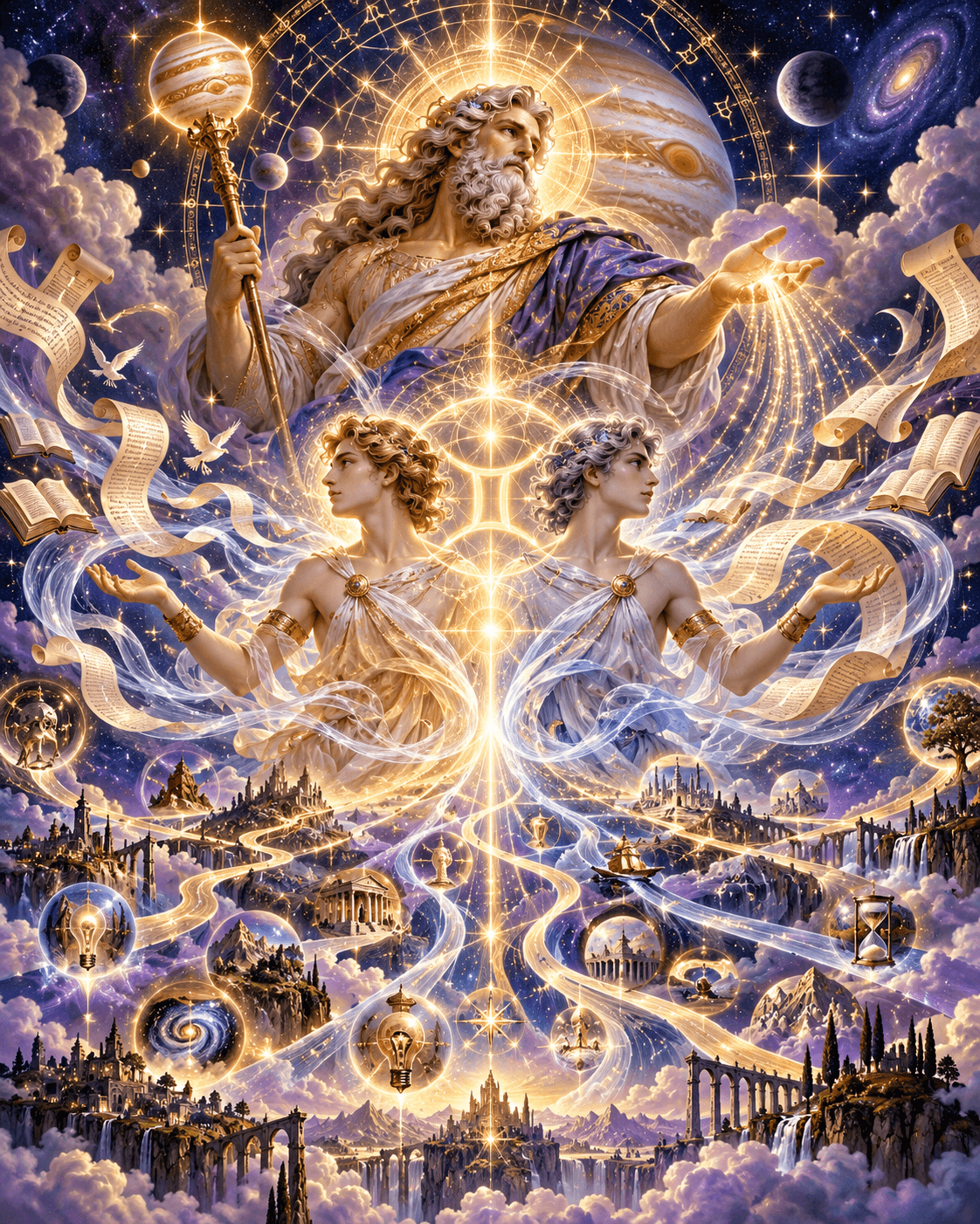 Jupiter in Gemini-expansion meets multiplicity imagery Jupiter in Gemini-expansion meets multiplicity imagery