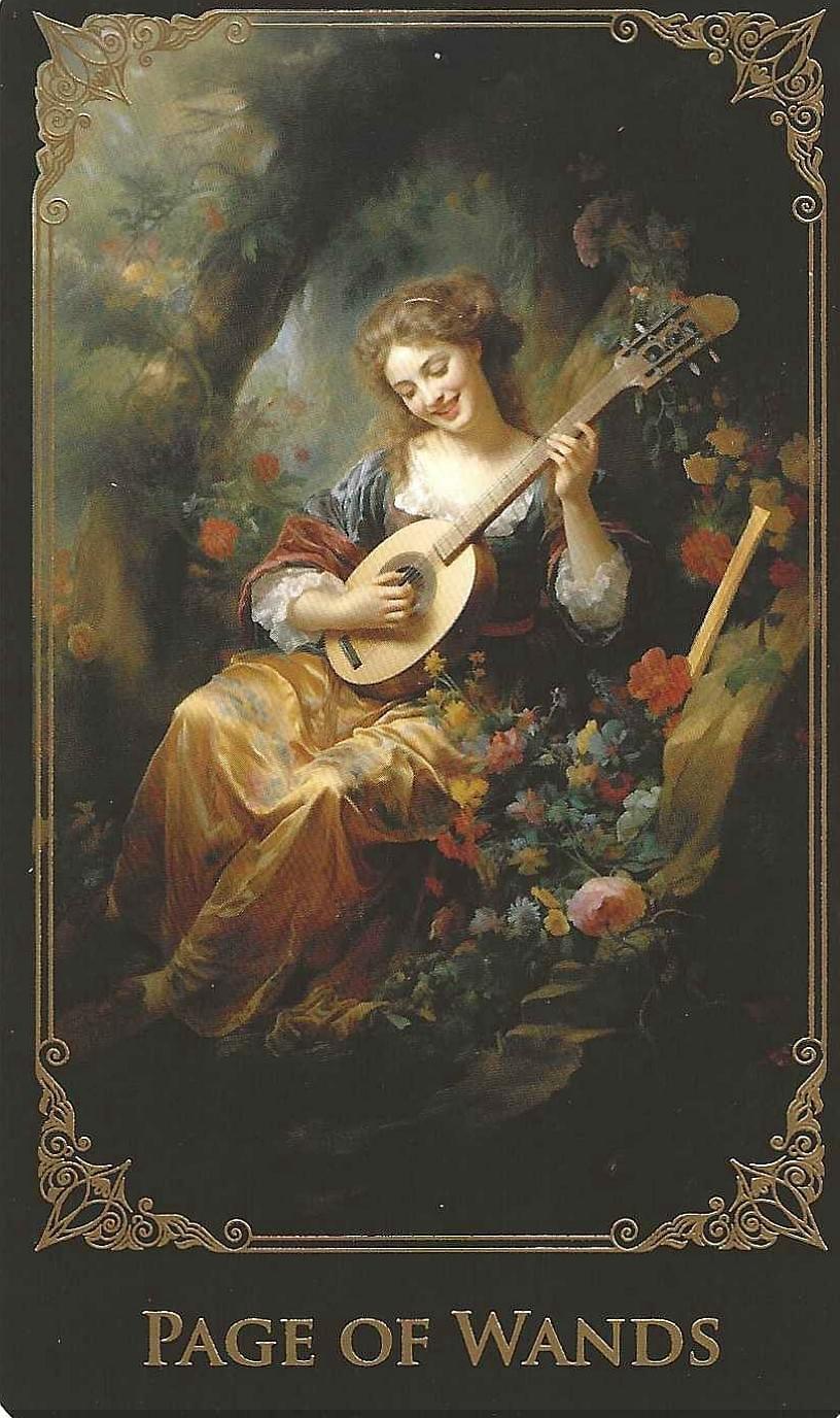 Page of Wands-Baroque Tarot Page of Wands-Baroque Tarot