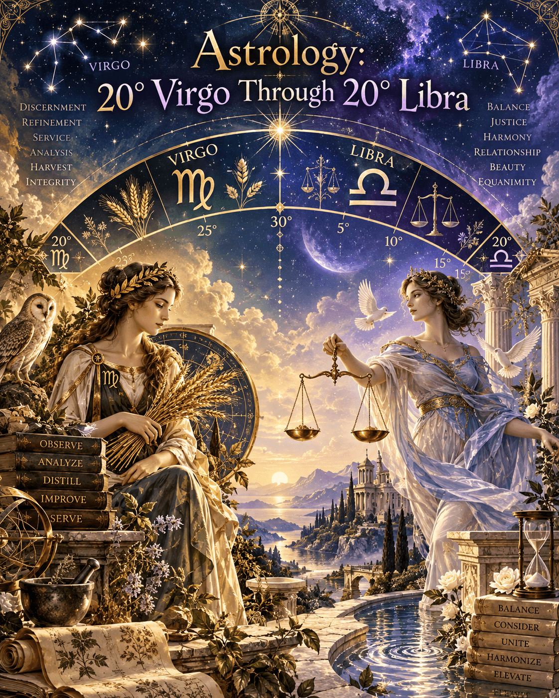 Astrology: 20° Virgo Through 20° Libra Astrology: 20° Virgo Through 20° Libra